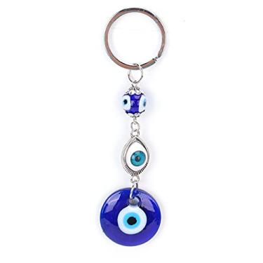 Imagem de Chaveiro, lindo chaveiro de amuleto bonito chaveiro de olhos azuis para escritórios