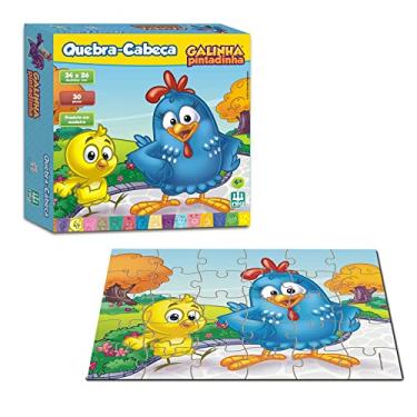 Imagem de Quebra Cabeça Galinha Pintadinha, Nig Brinquedos