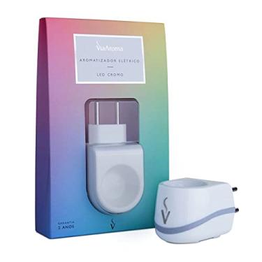 Imagem de Difusor Aromatizador Elétrico Standard Led Cromo Via Aroma