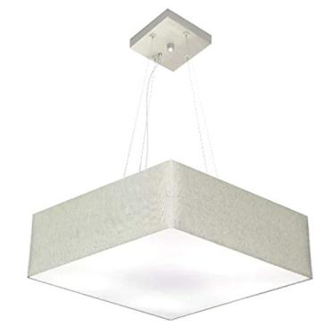Imagem de Lustre Pendente, Vivare Iluminação, Pendente4137 CZ, Cinza, Grande