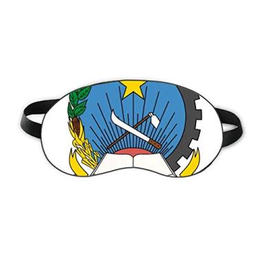 Imagem de Luanda Angola National Emblem Sleep Eye Shield Soft Night Vlindfold Shade Cover