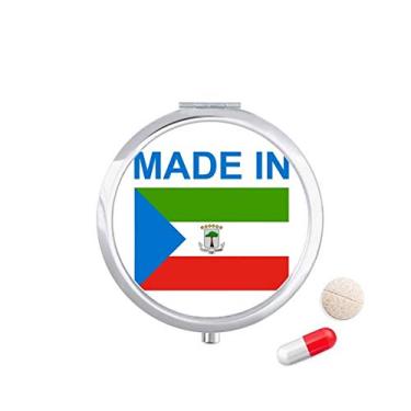 Imagem de Estojo de comprimidos feito na Guiné Equatorial, caixa de armazenamento de remédios