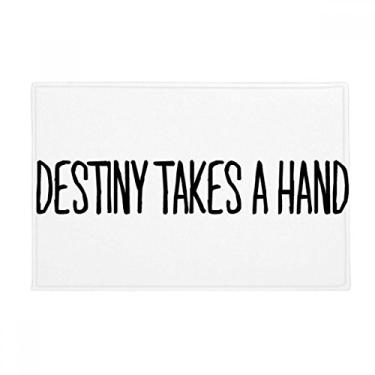 Imagem de Destiny Takes A Hand Tapete antiderrapante para porta de banheiro