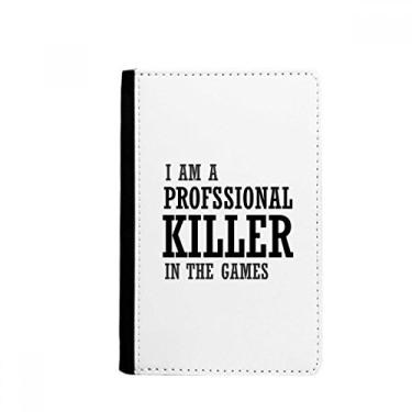 Imagem de Profesional Killer Games Porta-passaporte Notecase Burse Capa carteira porta-cartões