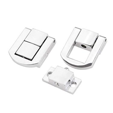 Imagem de 2 pcs 20 * 25mm caixa antiga hasps liga liga bloquear travas para jóias caixa caixa caixa fivela clipe clasp vintage hardware YYDFPIIA