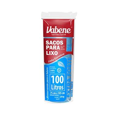 Imagem de Vabene Saco De Lixo Extra Forte Azul 100L 10 Sacos