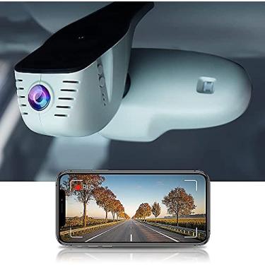Imagem de Fitcamx 4K Carro Câmera para Audi A3 A4 A5 A6 Allroad Q3 Q5 A8 S8 A7 S7 RS7 S3 S5 (Modelo B/Preto), OEM Estilo, UHD 2160P Vídeo, WiFi&APP, Gravação Loop, Estacionamento Sensor, Fácil Usar, 64GB Cartão