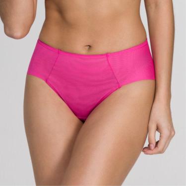 Imagem de Calcinha Cintura Alta Hot Pant Tule Transparente Coz Alto Star