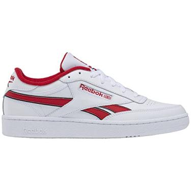 Imagem de Reebok Men's Club C Revenge Sneaker, White/Vector Red/Black, 13