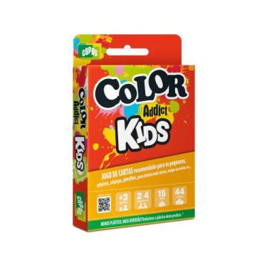 Imagem de Color Addict Kids Cartucho Jogo De Cartas Copag 32943