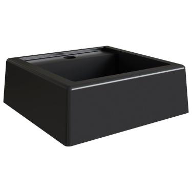 Imagem de Cuba De Apoio Para Banheiro Em Marmore Sintetico 94101 Preto Pp Preto