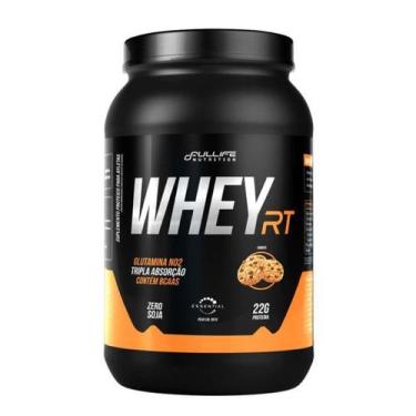 Imagem de Whey Protein Concentrado  Rt Pote 907G Cookies - Fullife Nutrition