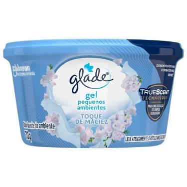 Imagem de Purificador de Ar Glade Gel Toque de Maciez 70g Embalagem com 12 Unidades