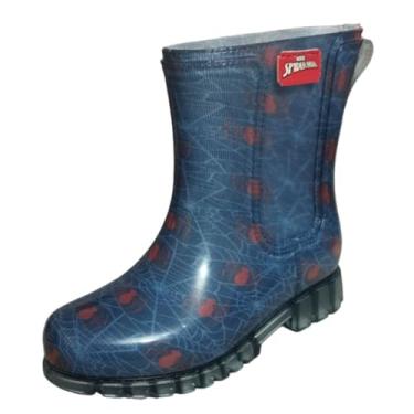 Imagem de Bota Galocha Grandes Poderes Homem Aranha Palmilha Macia