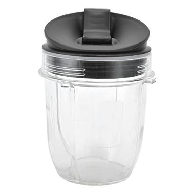 Imagem de Recipiente para copo liquidificador, sem BPA, copo para espremedor não tóxico de qualidade alimentar com tampa para espremedor NUTRI NINJA