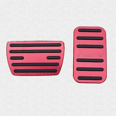 Imagem de Kakash Acessórios interiores personalizados para Honda 10th Accord 2018 2019 2020 2021 2022 capas de pedal de acelerador a gás de liga de alumínio, antiderrapante, sem perfuração, pastilhas de pedal