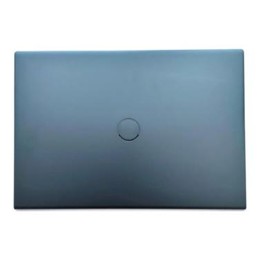 Imagem de Wzqrps Tampa traseira traseira de substituição LCD para laptop Dell Inspiron 16 Plus 7610 0HNYF4 HNYF4 Azul EUA