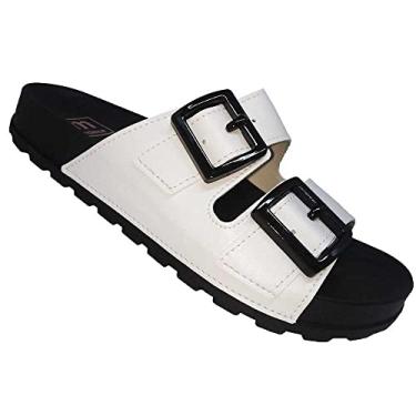 Imagem de Tamanco Feminino Moleca Birken Branco 36