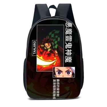 Imagem de Mochila Escolar Infanto Juvenil Demon Slayer Anime Novidades 0540-Unissex