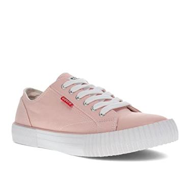 Imagem de Levi's T nis feminino cl ssico esportivo com logotipo Anika C, Rosa, 8.5