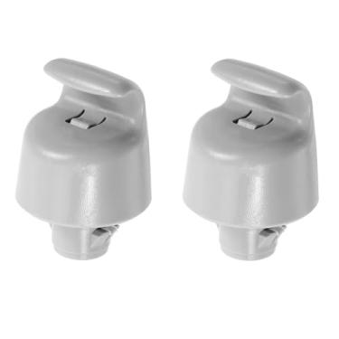 Imagem de QGQZIQG 2 peças de suporte de retenção de clipe de viseira solar 96409-3JA0A para Nissan Altima Rogue para Infiniti QX60 QX56 JX35