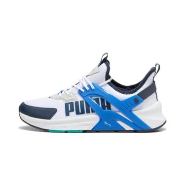 Imagem de PUMA Tênis masculino Pacer +, Puma Branco - Puma Team Royal-Club azul-marinho, 45