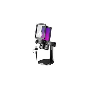 Imagem de Microfone Gamer Maono DGM20, RGB, USB, PC, PS4, PS5 e MAC OS, Com Suporte, Preto - DGM20 (BLACK)