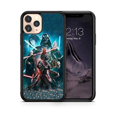 Imagem de Capa Star-Wars Dark Side compatível com iPhone 12 Pro Max Mini 11 XR X 7 8 Plus SE Samsung Galaxy S20 S10 S9 S10e Plus Note 9 10 20 Ultra Google Pixel 3 3a XL 4 TPU SN 144 (para iPhone X max)