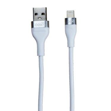 Imagem de Cabo de dados usb para lightning 2m cb904 branco oex