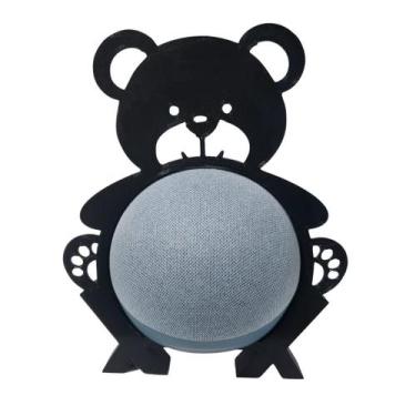Imagem de Suporte de Alexa para Echo Dot 4 e Echo Dot 5 Urso - Espaço 3d