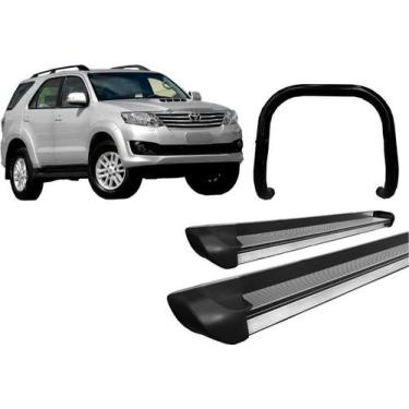 Imagem de Kit Estribo Personalizado Quebra Mato S/Barra Preto SW4 até 2015 - HOZ