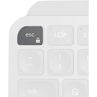 Imagem de Tecla única para teclado Logitech Craft/MX Keys S/MX Keys Mini/MX Keys S para MAC/MX Keys Mini para MAC (preto/grafite, [esc] para teclas MX Mini)
