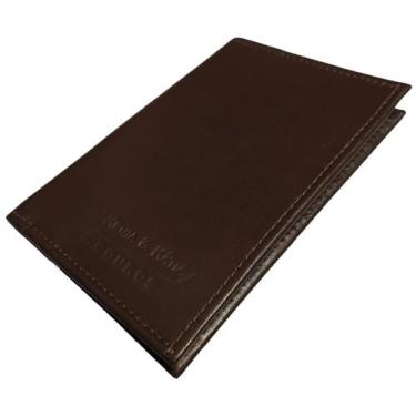 Imagem de Carteira Capa Porta Passaporte 100% Couro Legítimo Bovino - Art Minas 