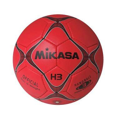 Imagem de Bola Handebol Mikasa H3 Padrão Ihf, Vermelho