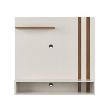 Imagem de Painel Para TV 32 Polegadas Com 2 Nichos Off white- GKMOVEIS