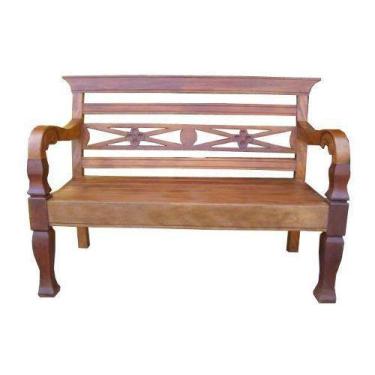 Imagem de Banco Namoradeira Degradian Em Madeira Demolição 1176 - Barrocarte