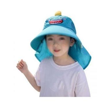 Imagem de Chapéu Boné de Sol Verão Praia Piscina Protetor Contra Raios UV com Ap