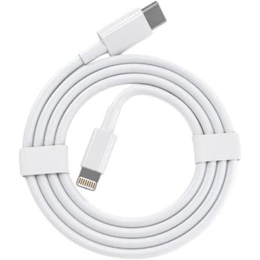 Imagem de Cabo Lightning USB-C para iPhone 7 a 14 PRO Ipad Ipod Resistente e Dur