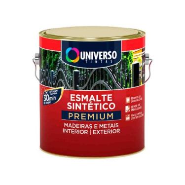 Imagem de Tinta Esmalte Sintético Premium Branco Fosco Universo Madeira E Metal 