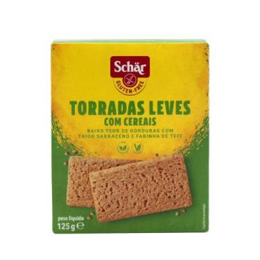 Imagem de Torradas Integrais Leves Com Cereais Sem Glúten Schar 125g