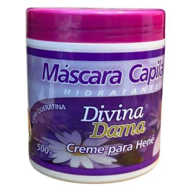Imagem de Creme Branco Para Hene Da Divina Dama 500g