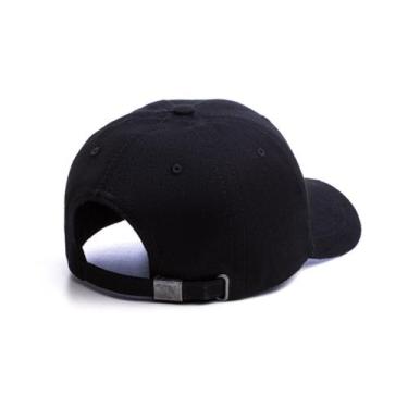 Imagem de Boné aba curva preto liso - Bonelli, ÚNICO, Preto