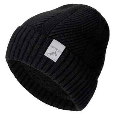 Imagem de Touca De Inverno Masculino De Alta Qualidade Com Design De Torção ELAS