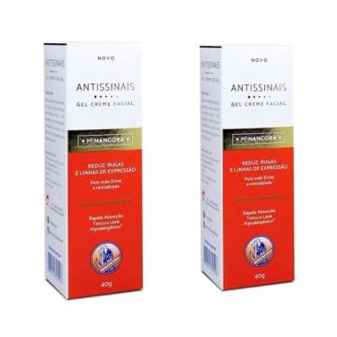 Imagem de Kit 2 Gel Creme Facial Minâncora Antissinais 40g. - Minancora
