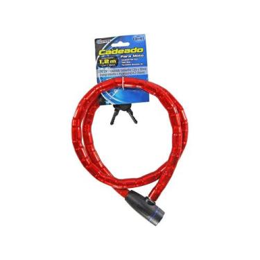 Imagem de Cadeado para Bicicleta com Chave Western - Flex Moto, Colorido