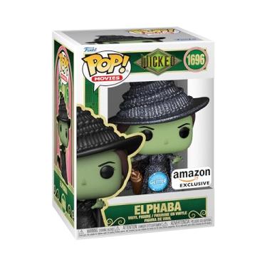 Imagem de Funko Pop! Filmes: Wicked - Elphaba (Glitter), exclusivo da Amazon