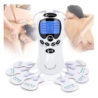 Imagem de 2 Aparelho Fisioterapia Massagem Prático Tratamento Choque - oem, Cinz