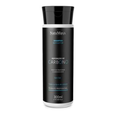 Imagem de Shampoo Reconstrutor Reposição de Carbono NatuMaxx 300ml