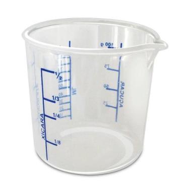 Imagem de Copinho Medidor Culinario 100 Ml Plastico  Injetemp