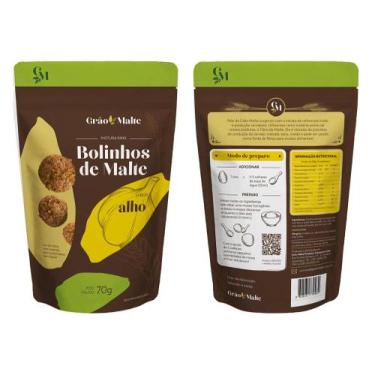 Imagem de Mistura para Bolinho de Malte - Grão Malte Produto Integrais, Alho